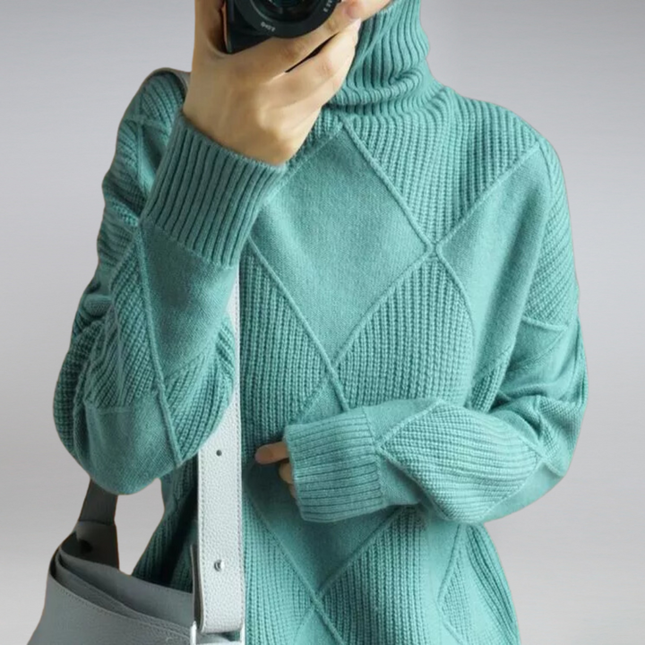 Adelina Soft Roll Neck Sweater