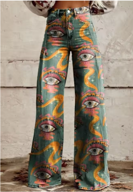LUNA | Boho Flare Pants