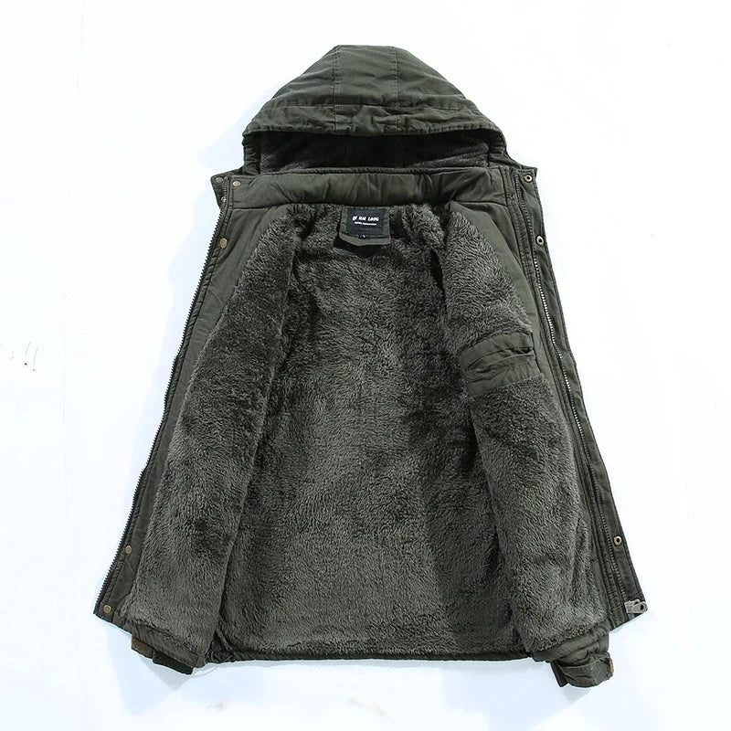 James/ Hooded Fleece Jacket