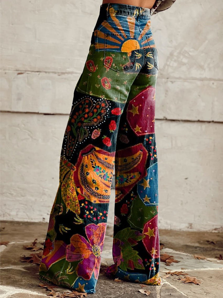 Isla | Boho Flare Pants