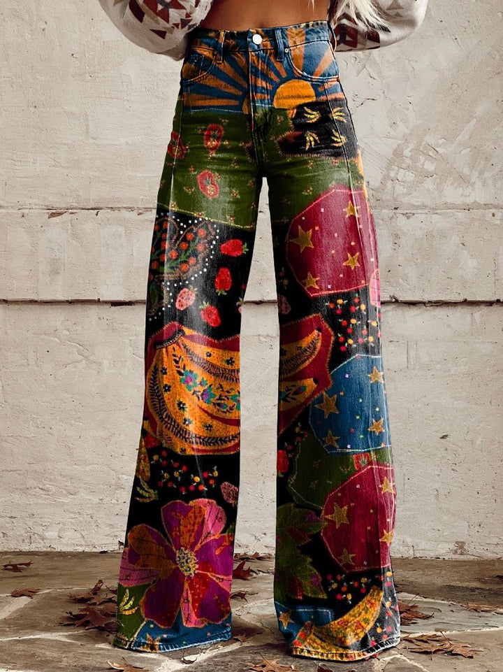 Isla | Boho Flare Pants
