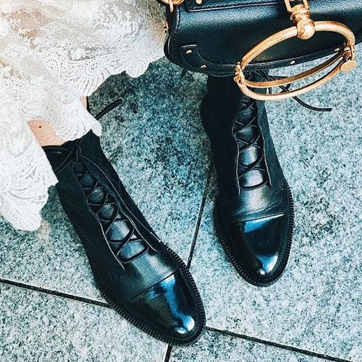 Oriana Stylish Heeled Boots