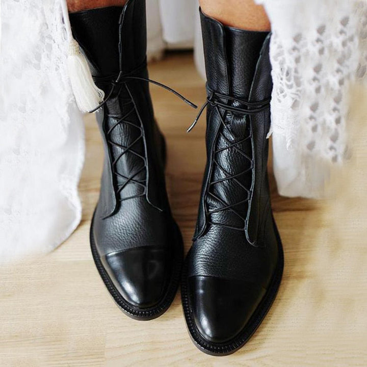 Oriana Stylish Heeled Boots