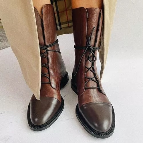 Oriana Stylish Heeled Boots