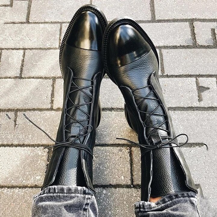 Oriana Stylish Heeled Boots