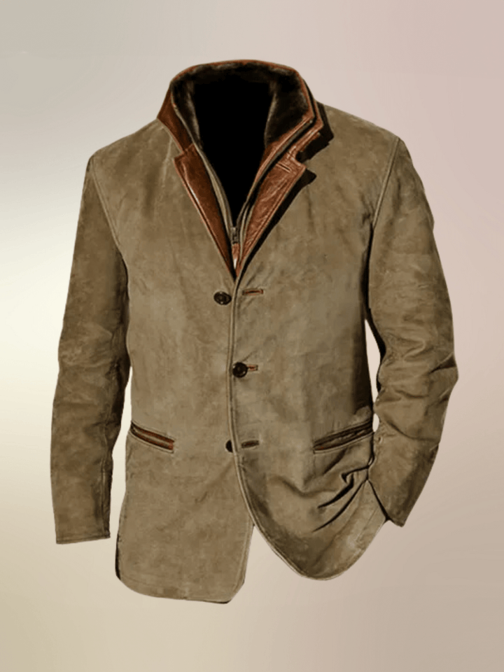 Rowan | Vintage Double Collar Jacket