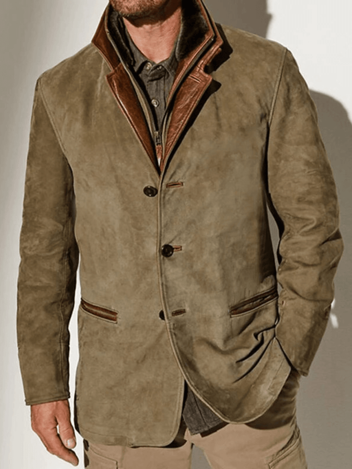 Rowan | Vintage Double Collar Jacket